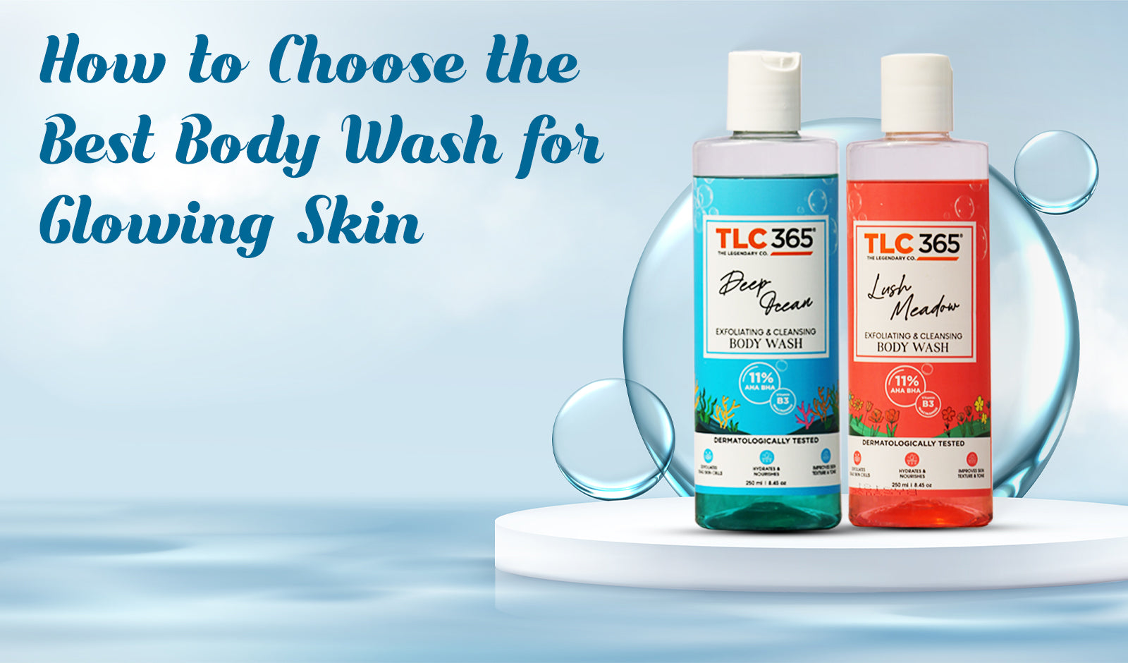 How to choose the Best Body Wash for Glowing Skin
