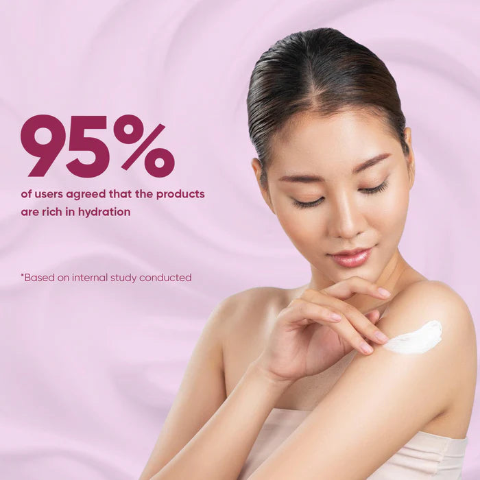 TLC365 Muru & Shea Butter Moisturising Cream & Muru Melt Body Lotion SPF25 PA+++ Combo (Cream+Lotion)