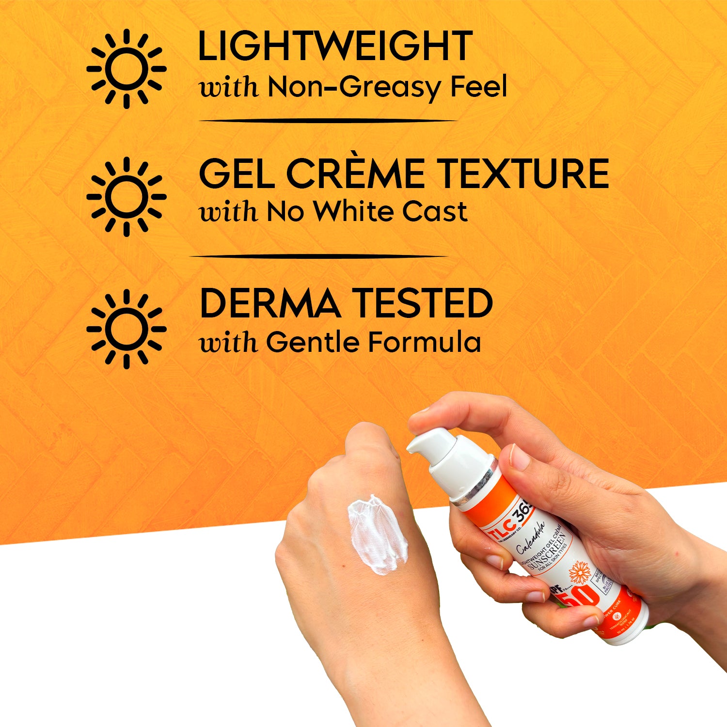 Calendula -Lightweight Gel Sunscreen SPF 50