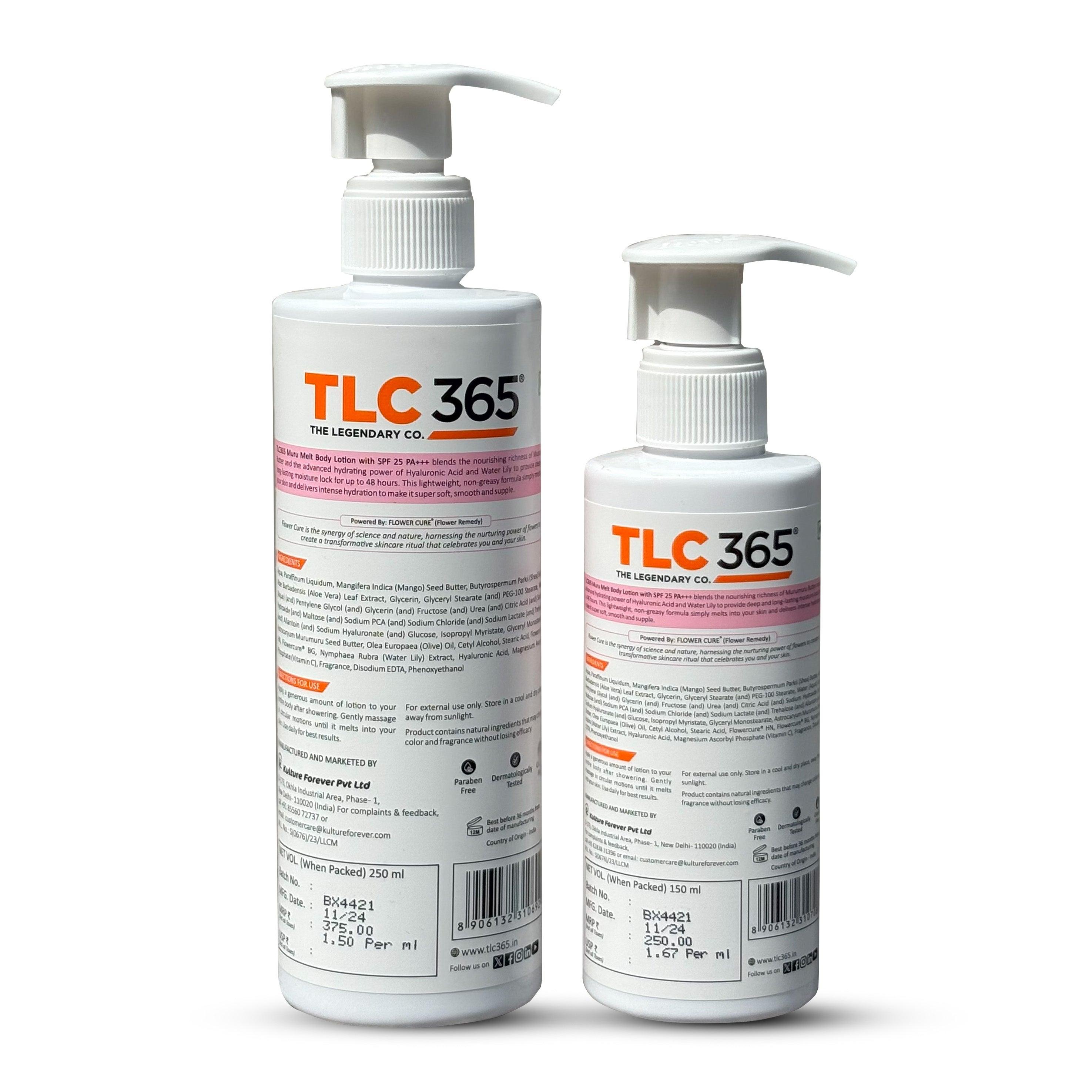 Muru Melt Body Lotion 250ml + 150ml