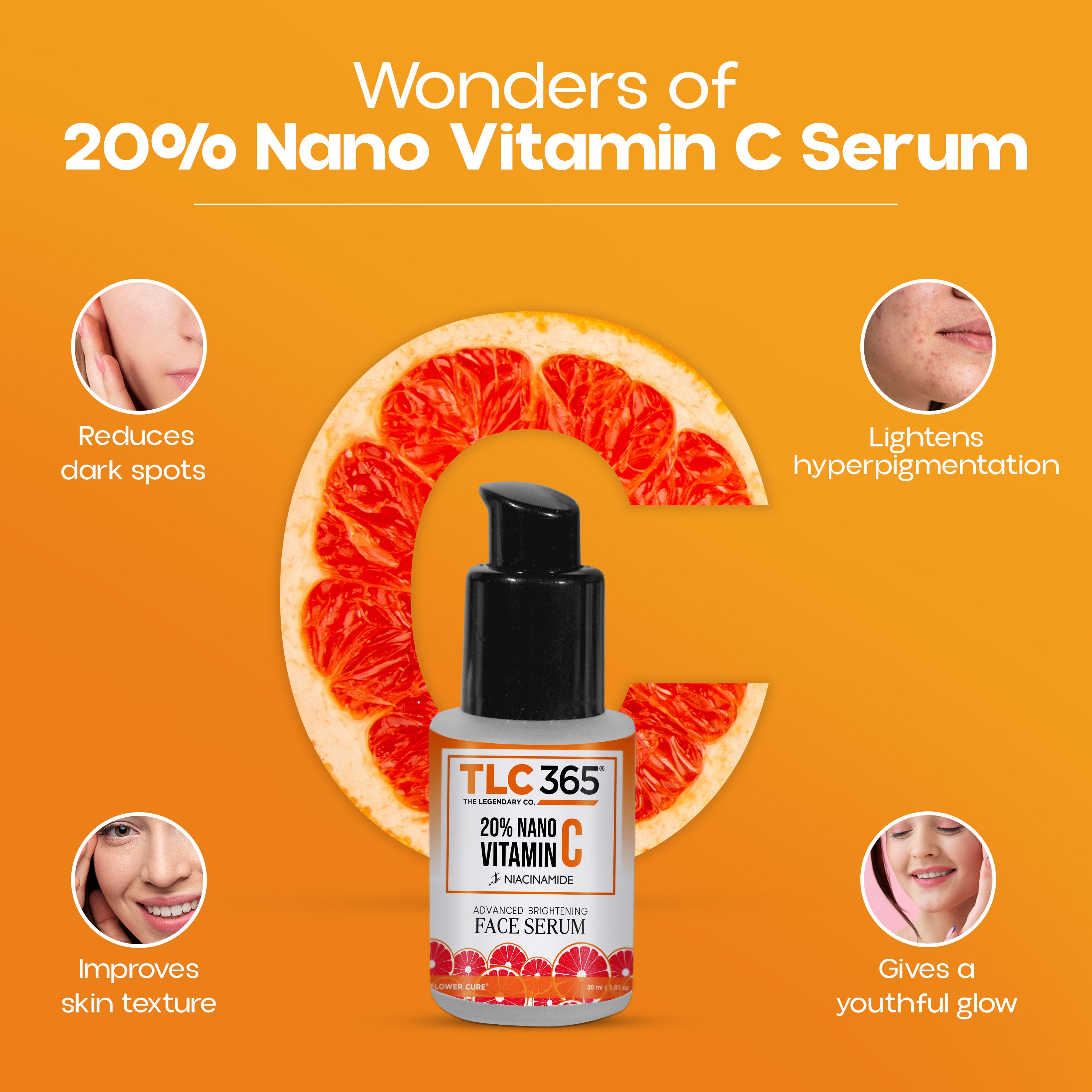 20% Nano Vitamin C Advance Brightening Face serum