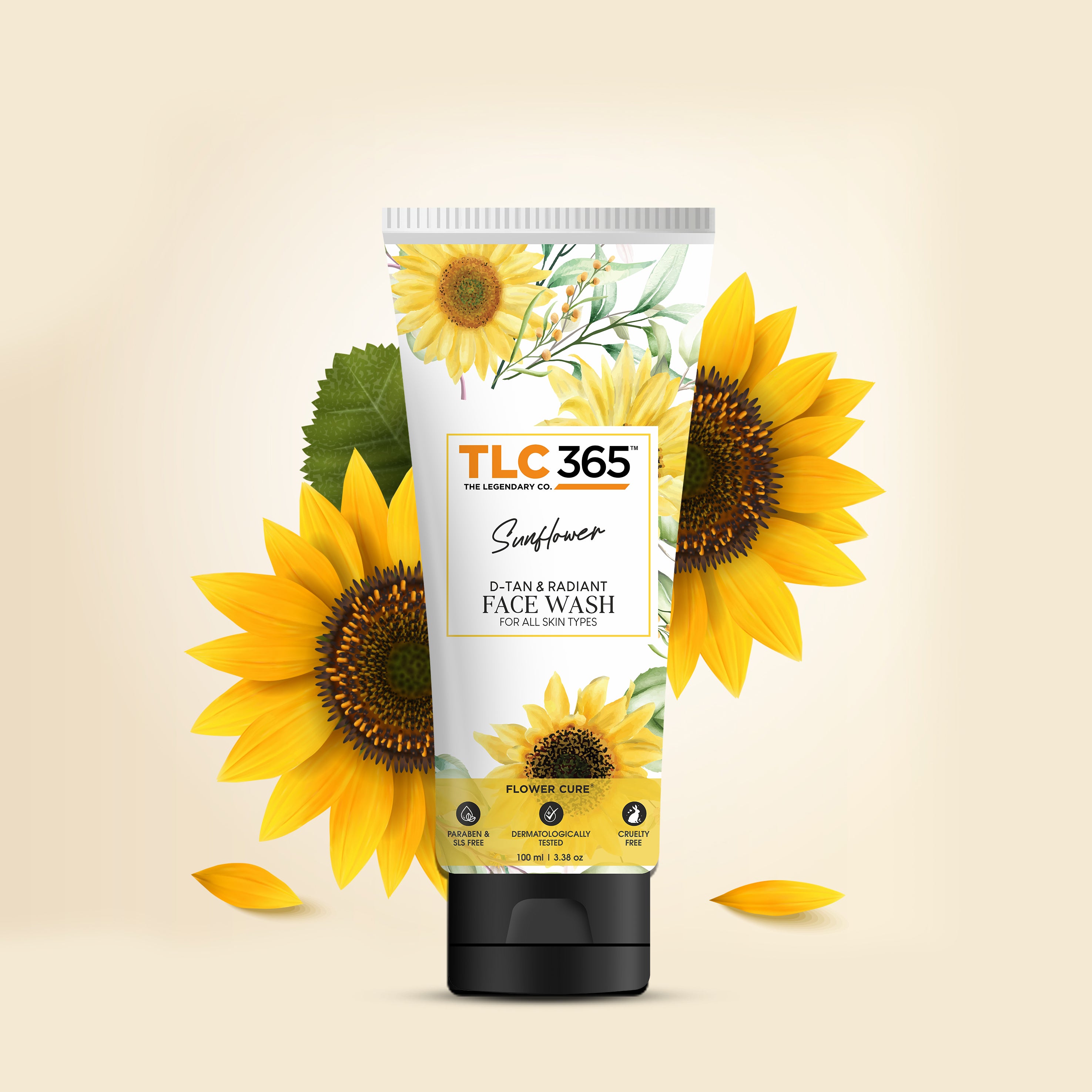 Sunflower D-Tan and Radiant Face Wash