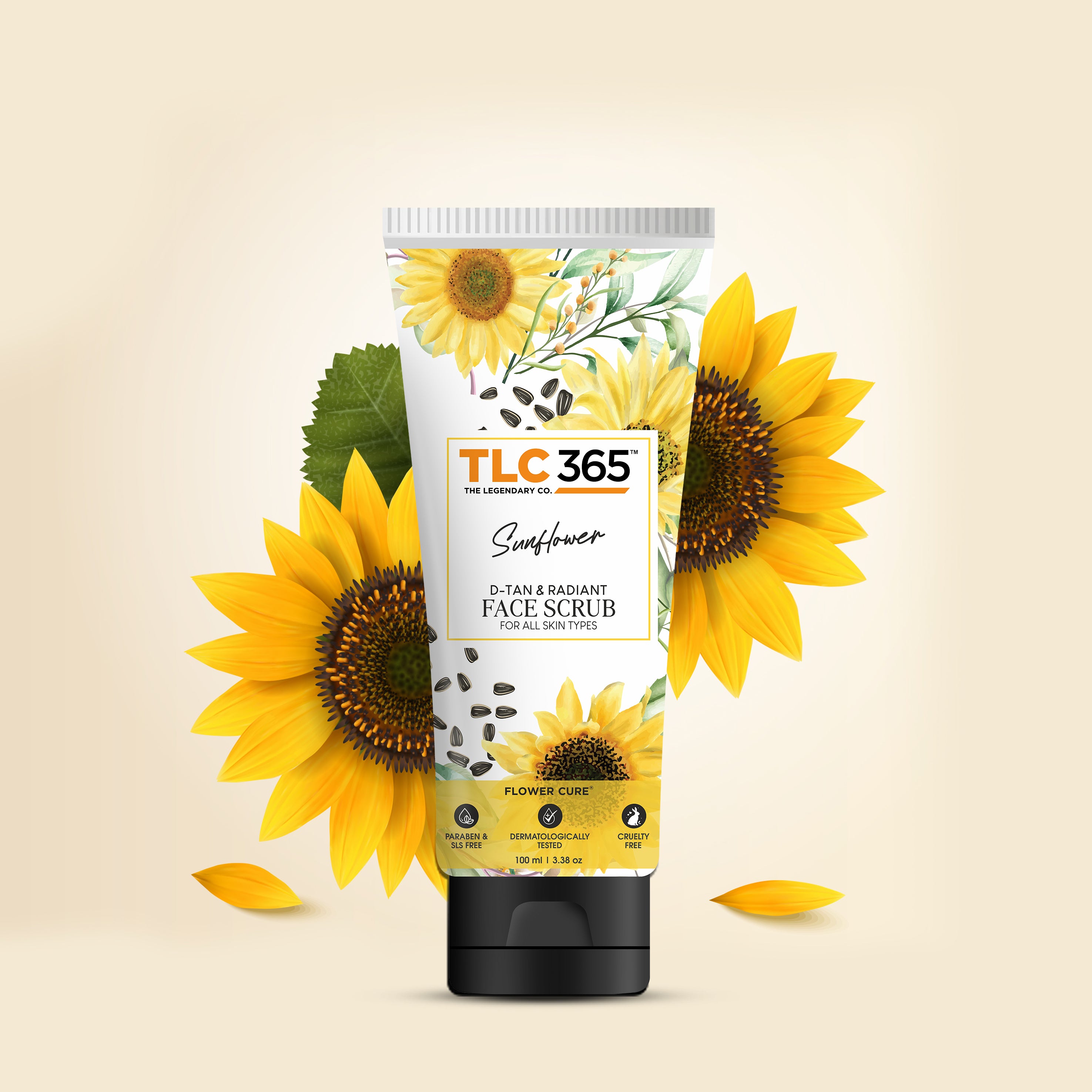 Sunflower D-Tan & Radiant Face Scrub