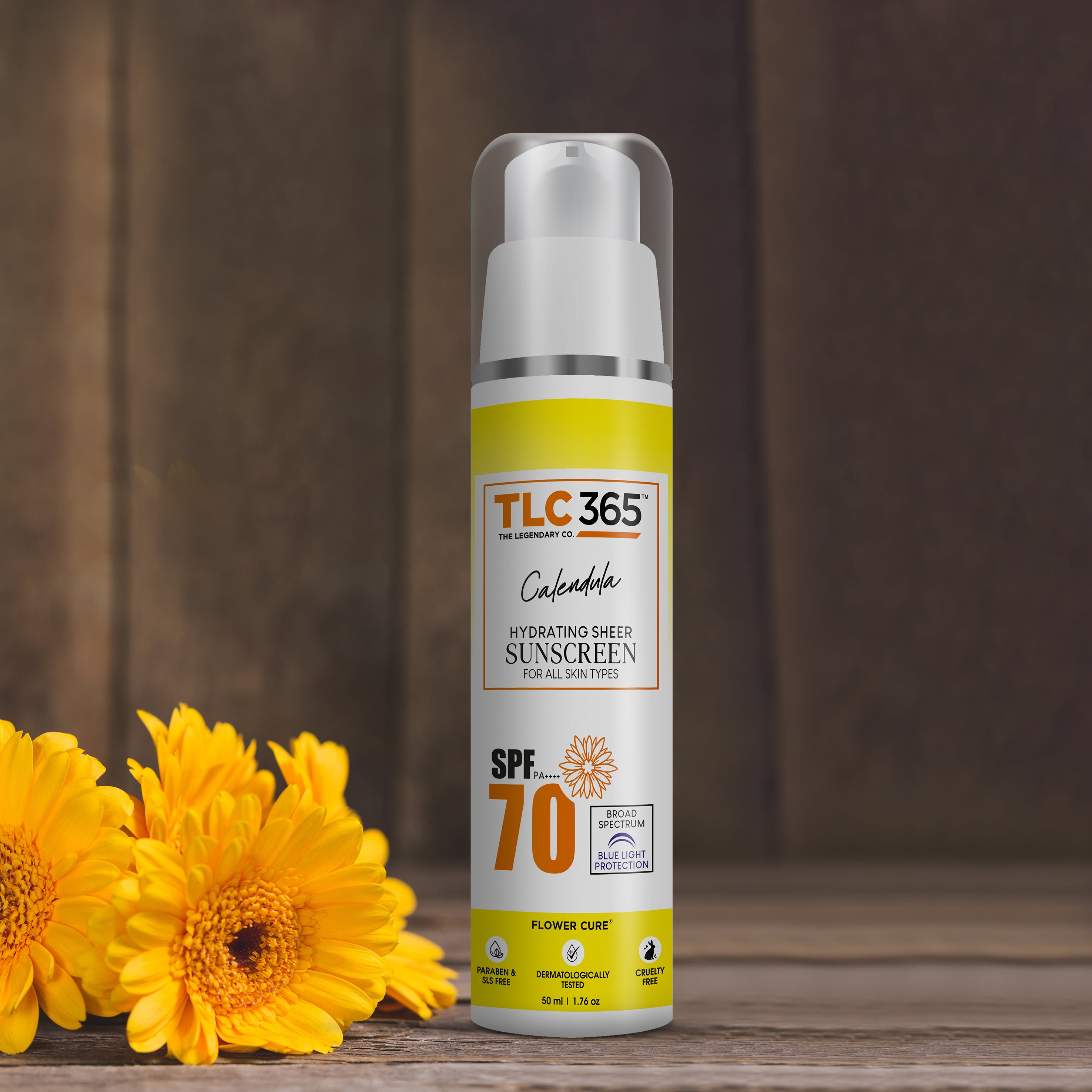 Calendula Hydrating Sheer Sunscreen SPF 70 PA++++