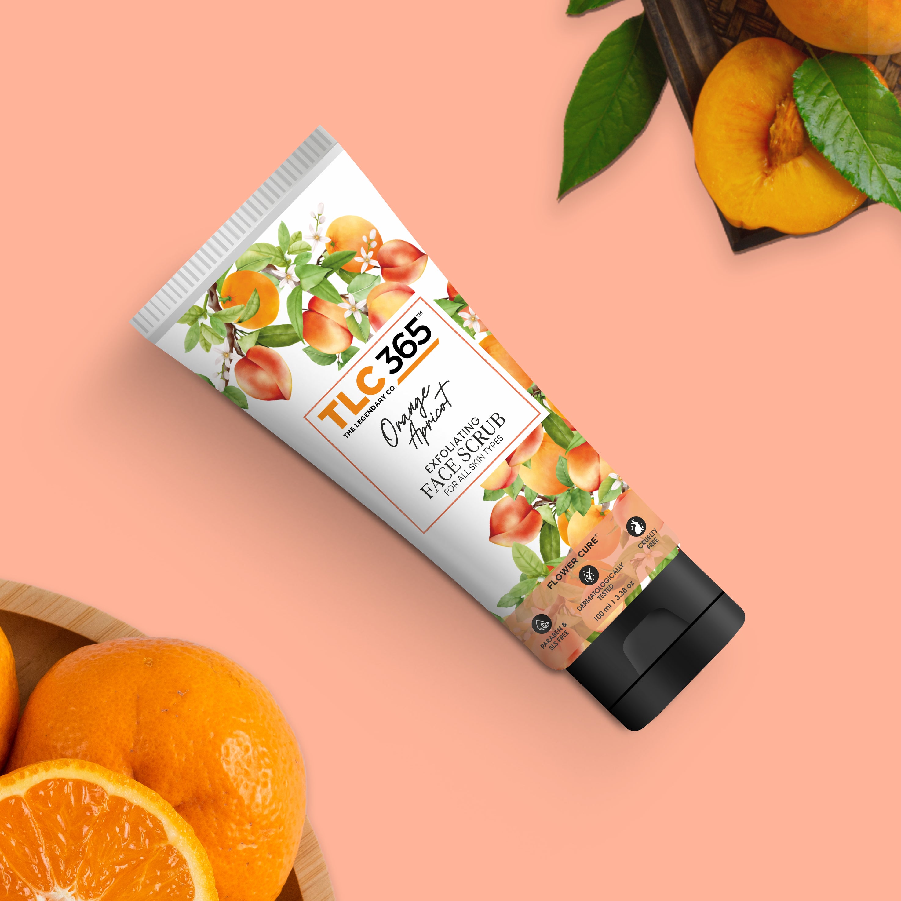 Orange & Apricot Exfoliating Face Scrub