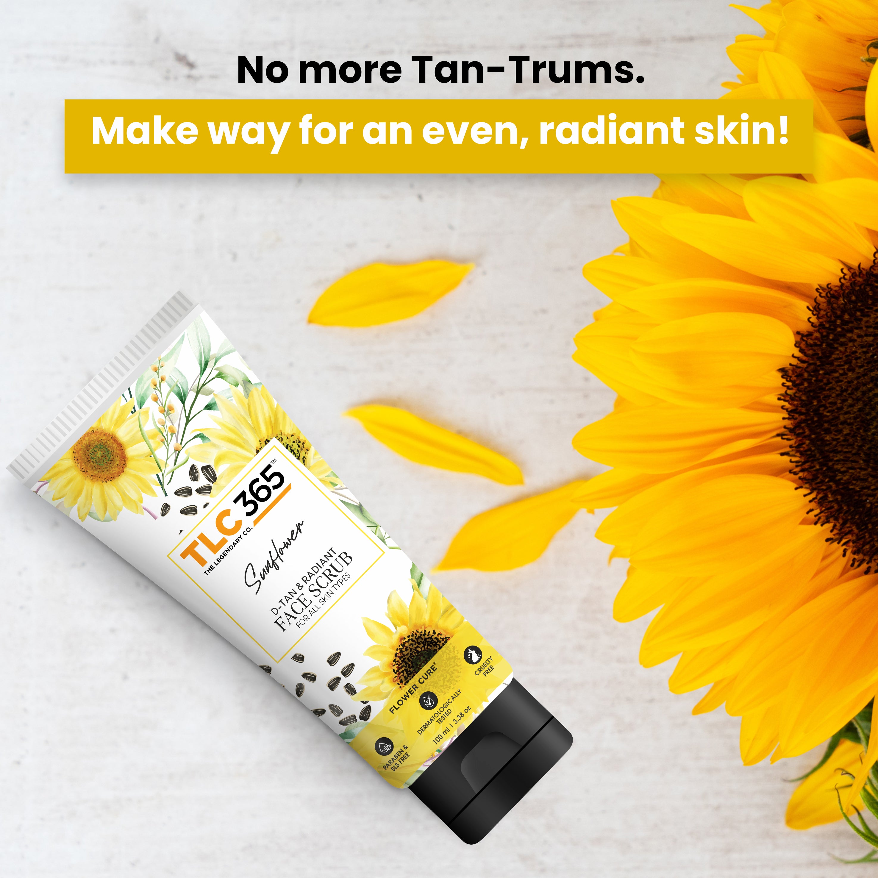 Sunflower D-Tan & Radiant Face Scrub