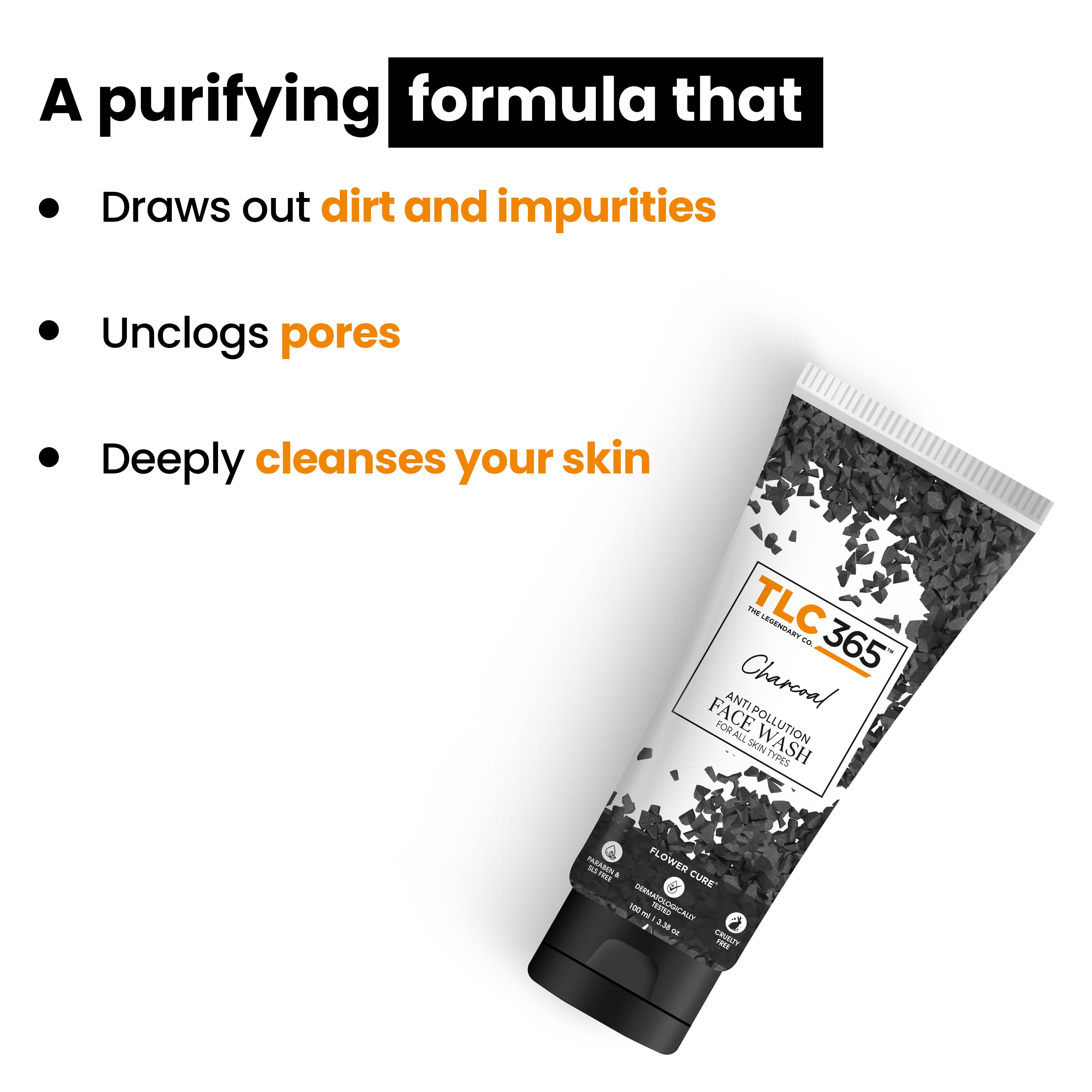 Charcoal Anti Pollution Face Wash