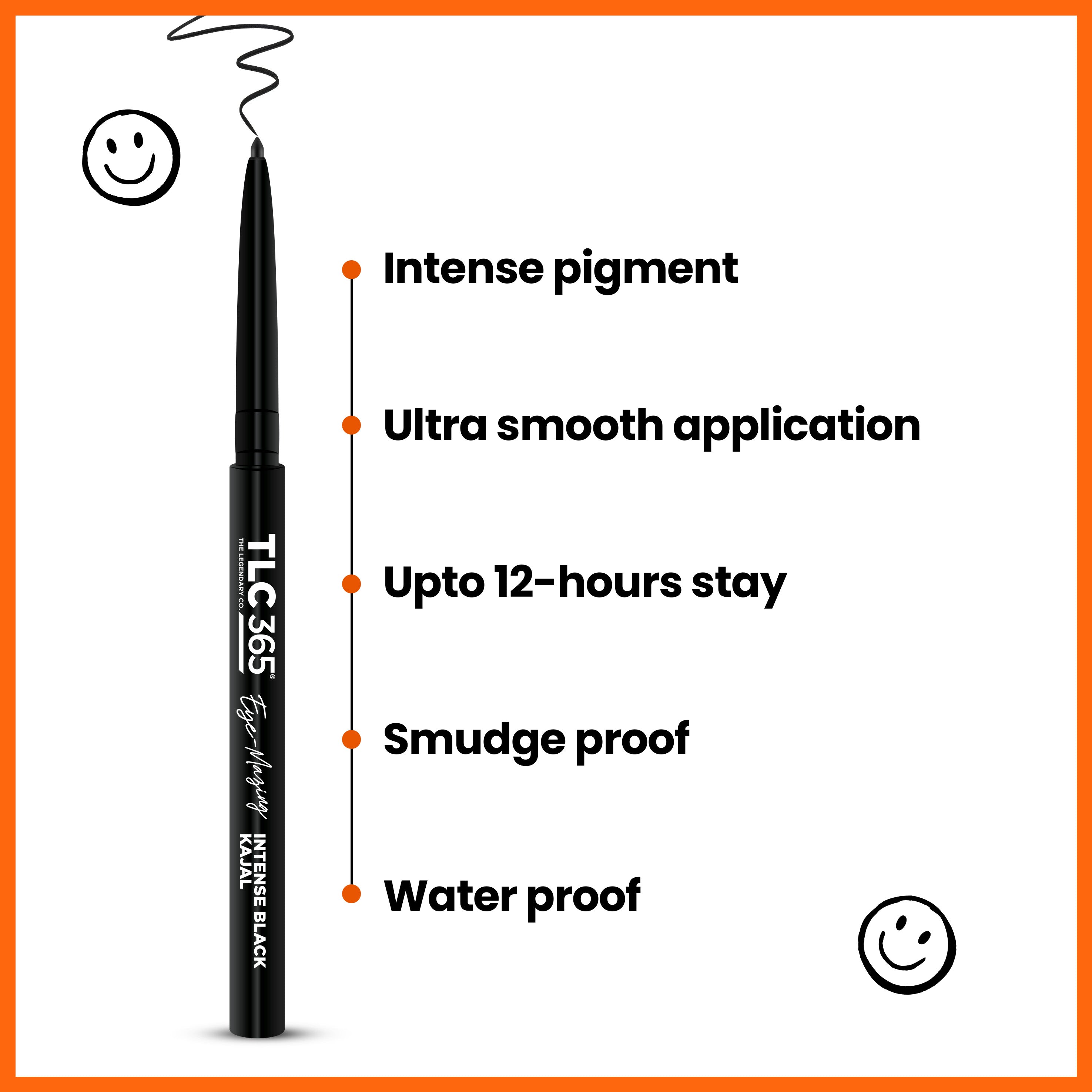 TLC365 Eye-Mazing Intense Black Kajal