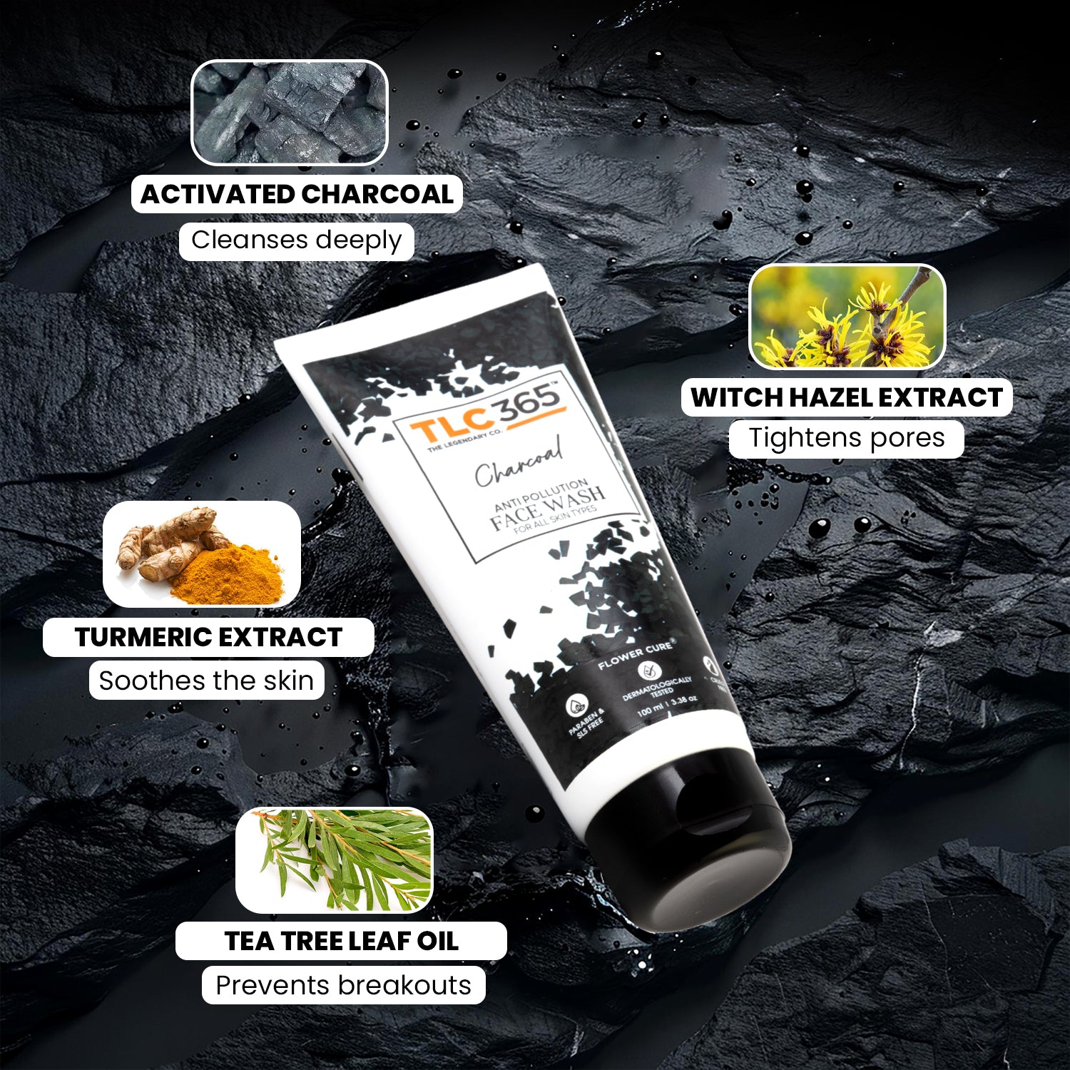 Charcoal Anti Pollution Face Wash