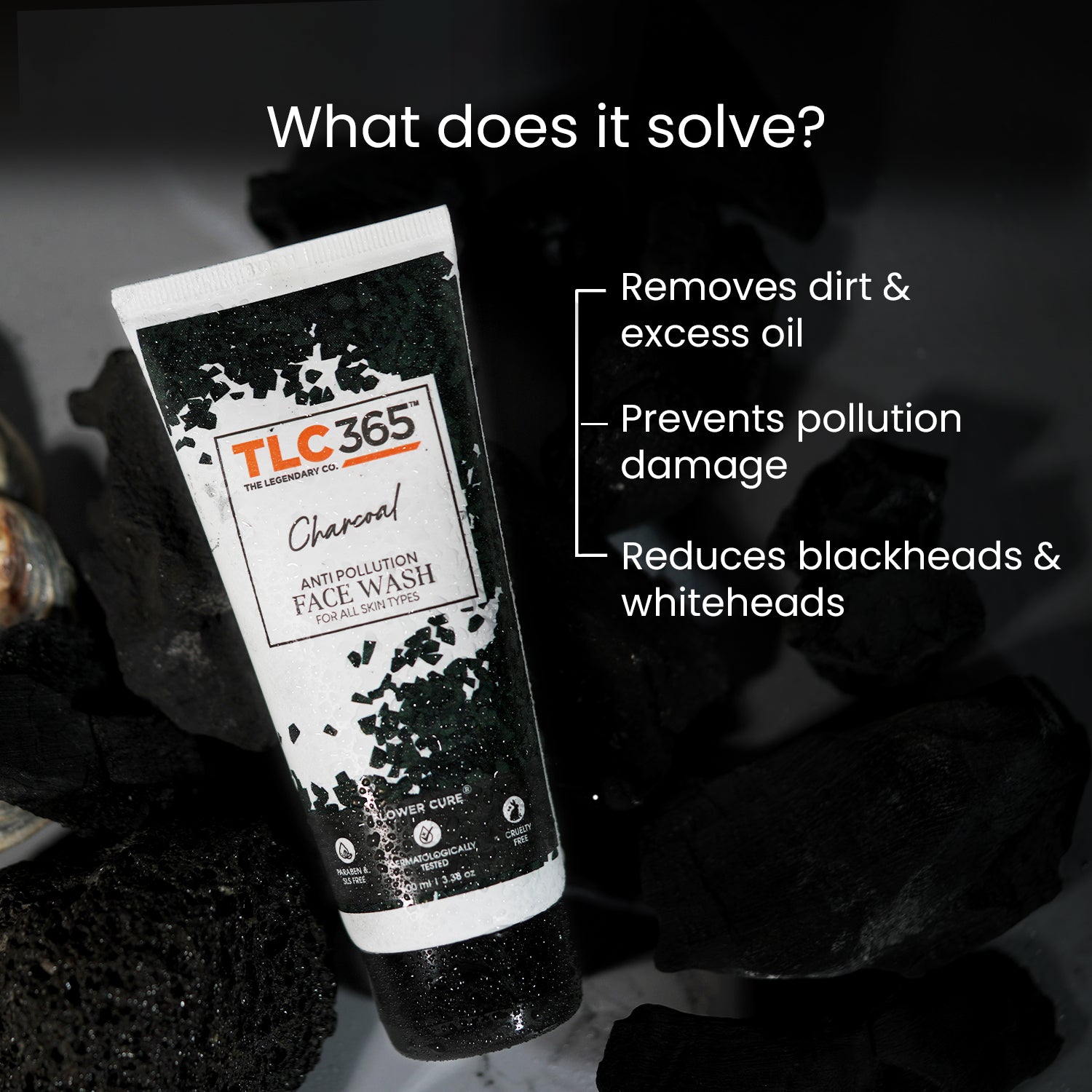 Charcoal Anti Pollution Face Wash