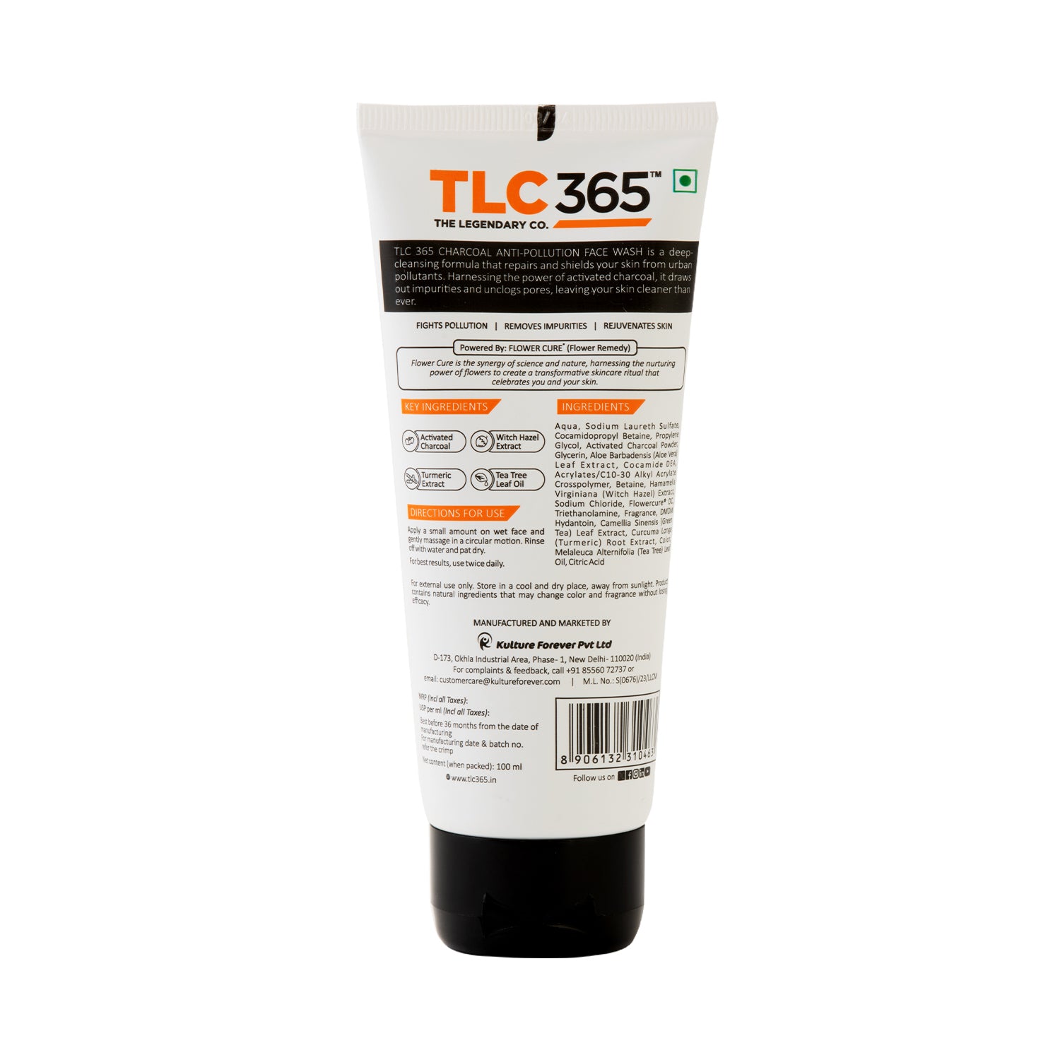 Charcoal Anti Pollution Face Wash